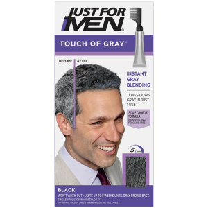 JUST FOR MEN TOUCH OF GRAY (12/CS) [BLACK-GRAY] #T55