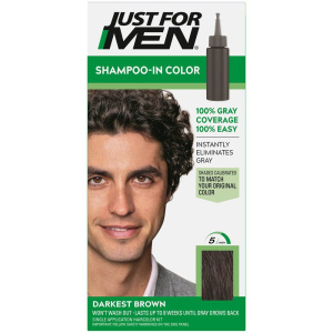 JUST FOR MEN HAIR COLOR [DARKEST BROWN] [H105](12/CS)