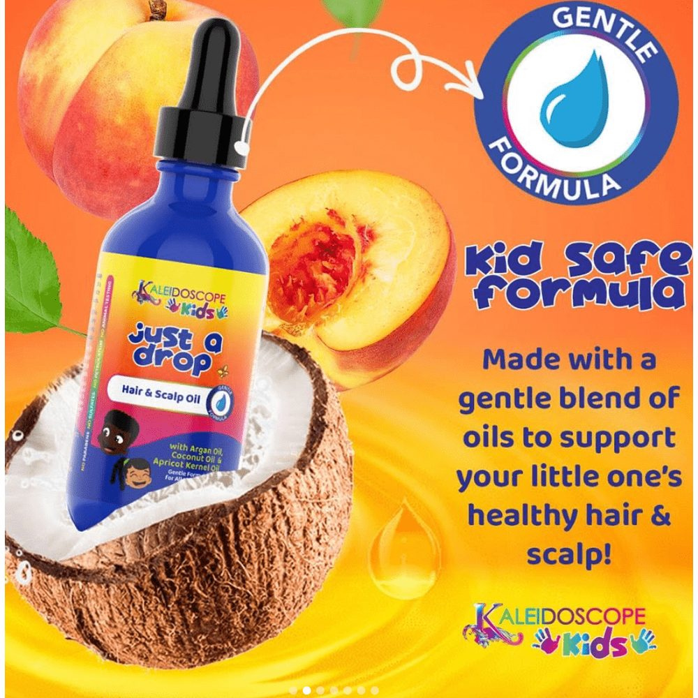kaleidoscope-kids-just-a-drop-hair-scalp-oil-argan-oil-coconut-oil-apricot-kernal-oil-2oz-473549