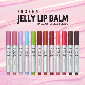 Kiss New York Frozen Jelly Lip Balm Pen - High Shine Lip Gloss for Sheer Tint