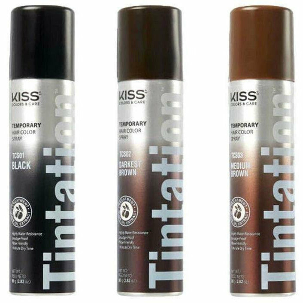 KISS Tintation Spray #Blk