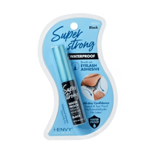 I-ENVY Super Strong Waterproof Eyelash Adhesive - Long-Lasting, Sweat & Tear Resistant - Black