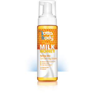 LottaBody: Milk & Honey Refine Me Curl Defining Mousse 7 oz