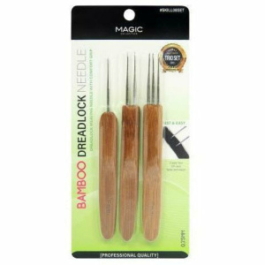 Magic Collection: 3Pc Bamboo Dreadlock Needle