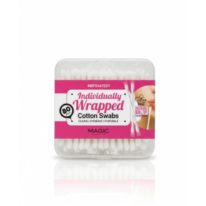 COTTON SWAP MAKEUP APPLICATOR 80/PC