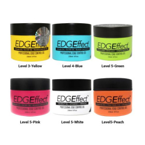 EDGEFFECT EDGE GEL EXTREME HOLD ARGAN/OLIVE/BLACK CASTOR [PINK](1OZ)(12/48/288/CS)