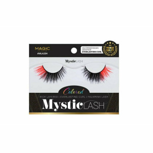 MYSTIC **COLORED** EYE LASH (204) 288/CS **RED**