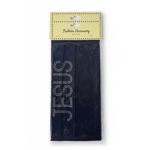 HEAD BAND (6cm/2pcs) W/STONE (JESUS) ASSORT (50DZ/CS)