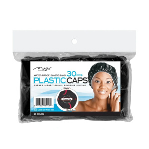 SHOWER CAP 3 BLACK(100PK/CS)