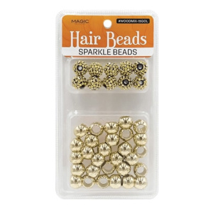 BEAD MIX - DISCO BALL GOLD (12DZ/CS)
