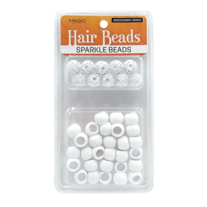 BEAD MIX - DISCO BALL WHITE (12DZ/CS)