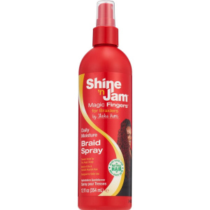 AMPRO SHINE N' JAM MAGIC FINGERS BRAID SPRAY 12OZ