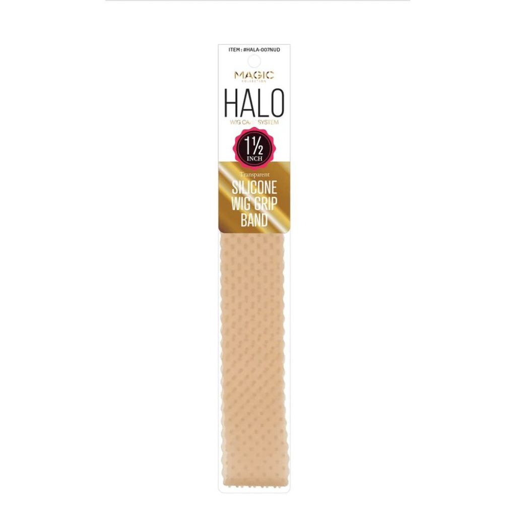 HALO 1 1/2 INCH SILICONE WIG GRIP BAND **NUDE**
