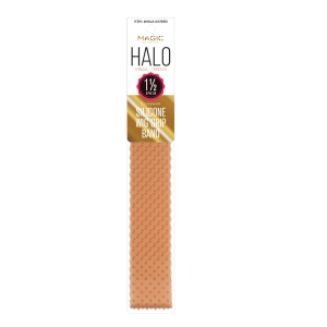 HALO 1 1/2 INCH SILICONE WIG GRIP BAND **BROWN**