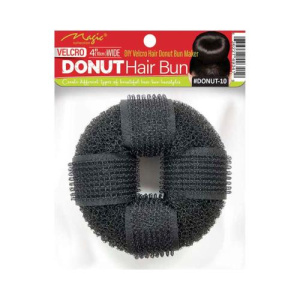 HAIR BURN (DONUT10CM) BLACK(24DZ/CS)(HA58)
