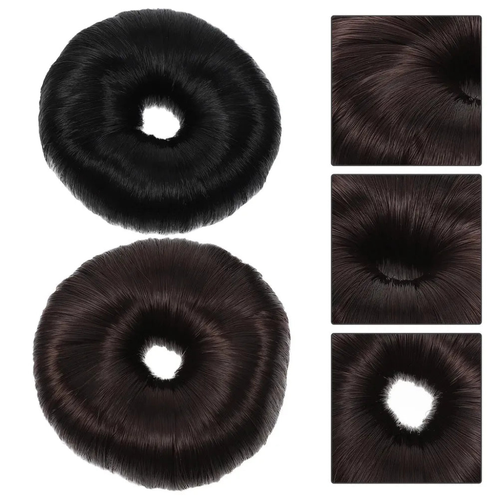 HAIR BURN (DONUT 12CM) BLACK(24DZ/CS)(HAI025)