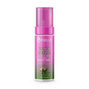 Mielle Organics: Rice Water & Aloe Braid Foam 7.5oz
