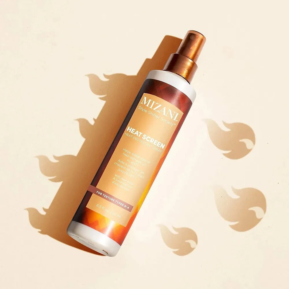 mizani-heat-screen-heat-protectant-spray-lightweight-thermal-shield-for-all-hair-types-frizz-control-shine-85-oz-535553