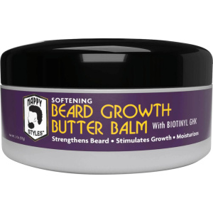 NAPPY STYLES BEARD GROWTH BUTTER BALM (2OZ) (6/CS)