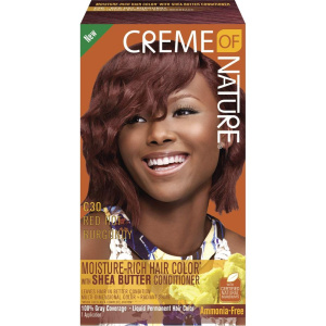 CREAM OF NATURE LIQ CLR [#30] RED HOT BURGUNDY (12/CS)