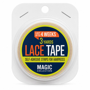 LACE FRONT SUPPORT TAPE 'ROLL' 3YD (12ROLL/288/CS)