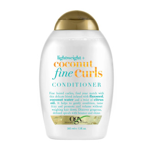OGX COCONUT FINE CURLS CONDITIONER (13OZ) (4/CS)