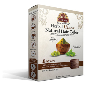 OKAY HERBAL HENNA HAIR COLOR KIT (6/DS/4/CS) [NATURAL]