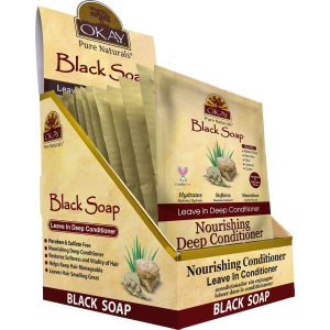 OKAY LV/IN 12PK BLACK SOAP