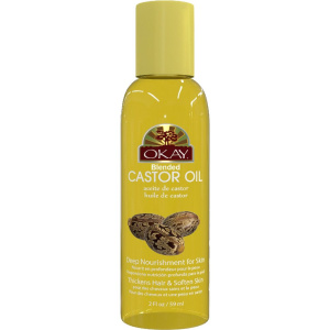 OKAY SKIN/HAIR OIL CASTOR 12/DP
