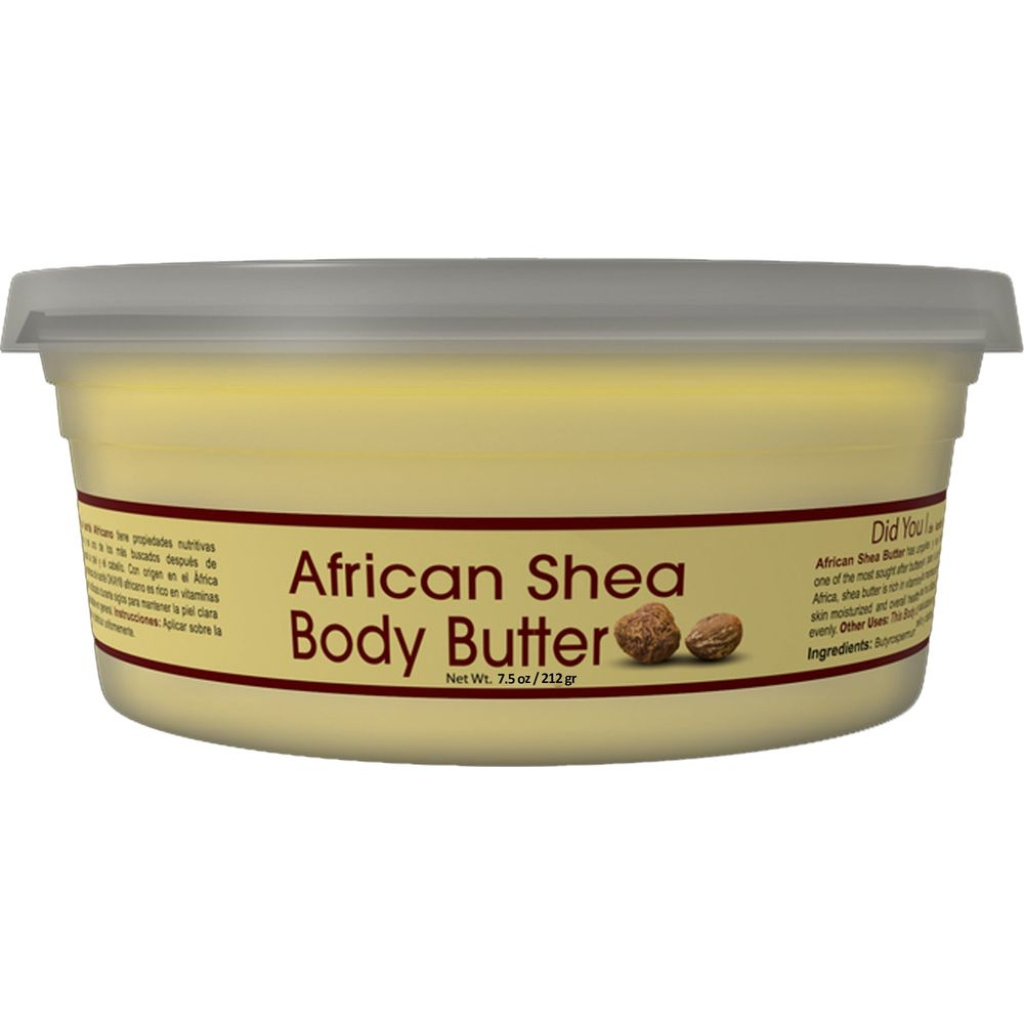 OKAY SHEABUTTER YELLOW SOLID 8 OZ
