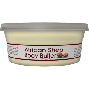OKAY SHEABUTTER WHITE SOLID 8 OZ