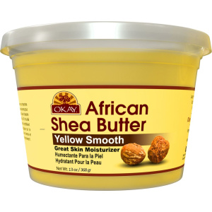 OKAY SHEABUTTER YELLOW SOLID 13 OZ