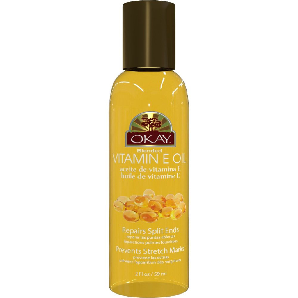 OKAY SKIN/HAIR OIL VITAMIN E 12/DP