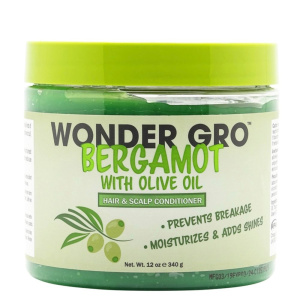 WONDER GRO HAIR & SCALP CONDITIONER OLIVE (12OZ) [BERGAMOT] (6/CS)