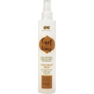 ON NATURAL CURL N WAVY CONDITIONER & DETANGLER (8OZ) [COCONUT] (12/CS)