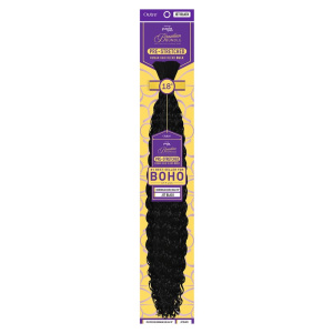 PURPLE PACK BRAZILIAN - PRESTRETCHED DOMINICAN CURL BULK 18