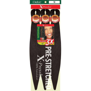 X-PRESSION BRAID-PRE STRETCHED BRAID 42" 3X