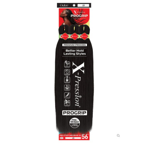 X-PRESSION - PROGRIP - PRESTRETCHED BRAID 56” 3X