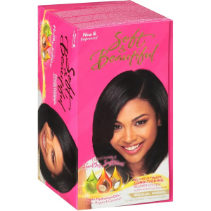 SOFT & BEAUTIFUL NO-LYE RELAXER KIT REGULAR [1APP] (12/CS)