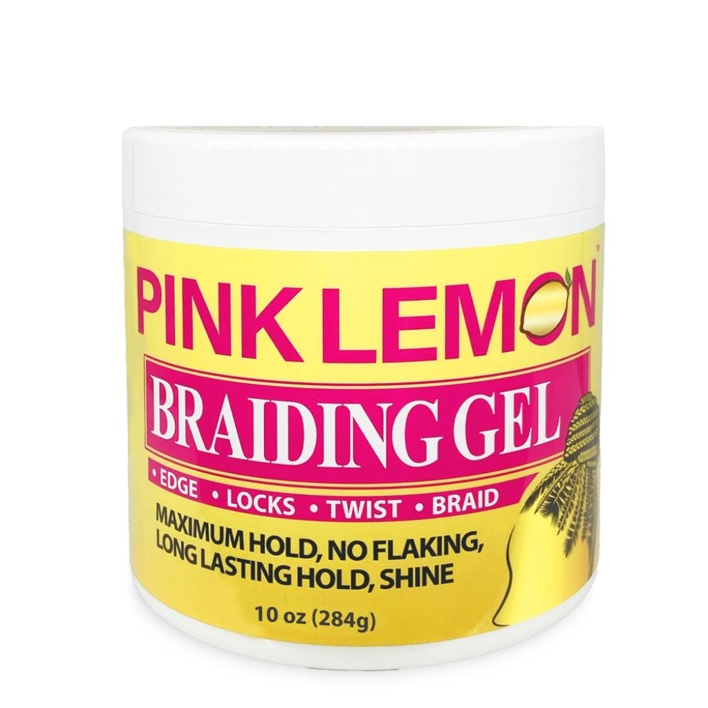 PINK LEMON BRAIDING GEL 10 Oz