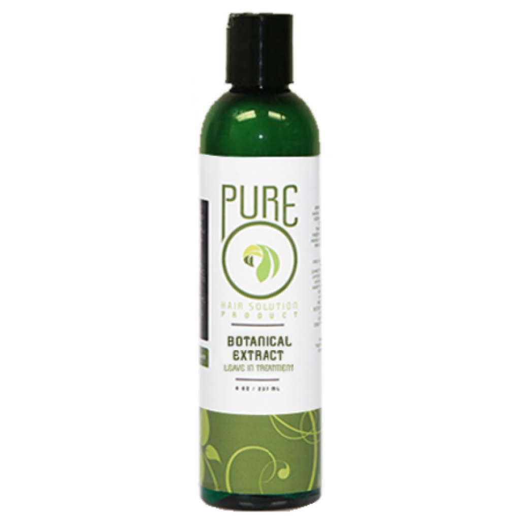 PURE O BOTANICAL LEAVE IN CONDITIONER 8OZ (12/CS)