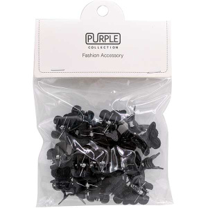 JAW CLIP BUTTERFLY LARGE **ASSORT** (50DZ/CS)