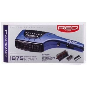 RED by KISS 1900 Tourmaline Ceramic Styler 3 Styling Attachments