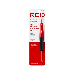 RED 2 IN 1 DREAD CROCHET DUO #WT51