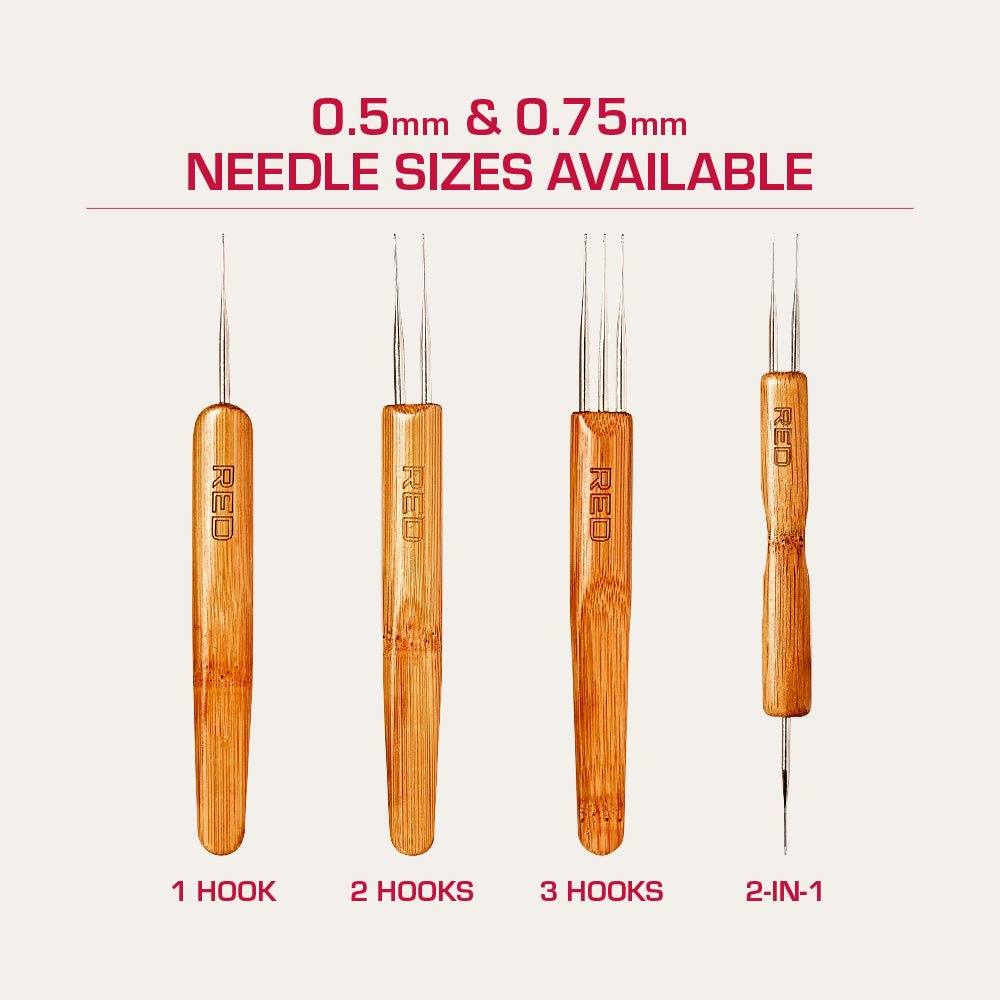 red-by-kiss-3-hook-crochet-needle-075-mm-wt43-ultimate-speed-for-locs-crochet-braids-657564