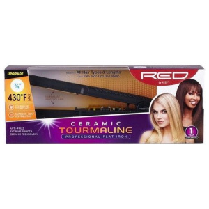 RED by KISS Ceramic Tourmaline Flat Iron