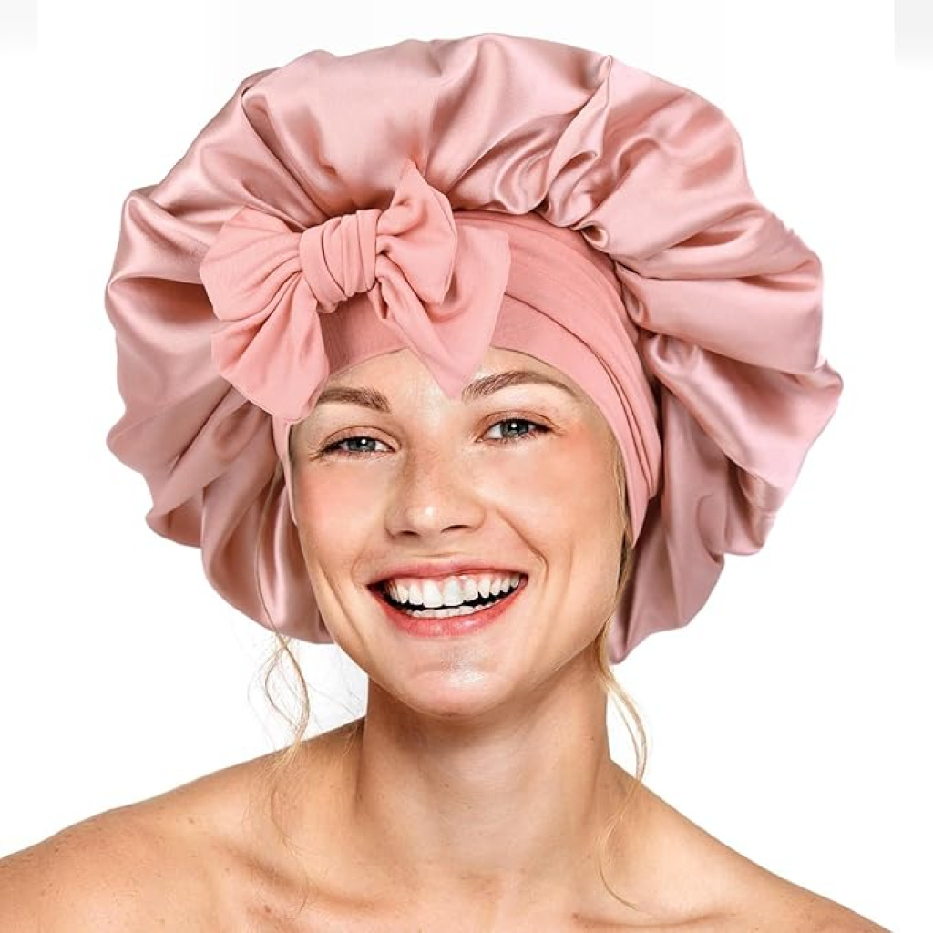 SATIN TIE BONNET BRAID LUXZEBRA/BLK BAND