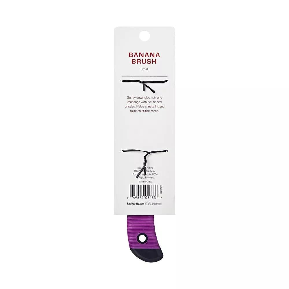 red-by-kiss-banana-brush-small-hh208-contoured-design-for-precision-detangling-styling-size-small-curved-brush-922180
