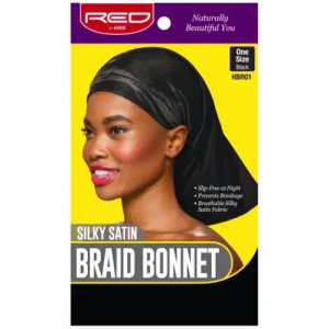 RED by KISS Silky Satin Braid Bonnet