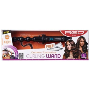 RED BUBBLE CURLING WAND 1/4”